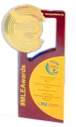 Sri Lanka Management Leadership Excellence Awards - Dr. Madura