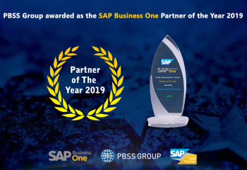 PBSS Group Awarded as SAP Business One Top Partner in Indian Subcontinent (South)