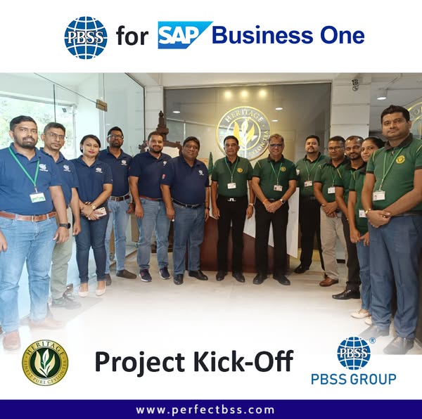 PBSS Group and Heritage Group Kick Off SAP Business One Implementation