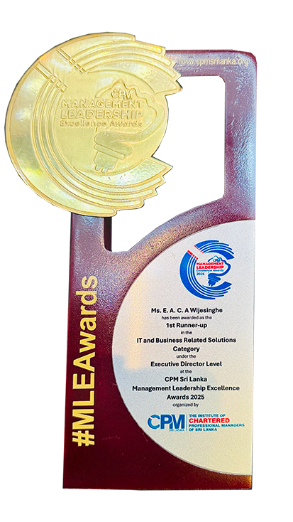 Sri Lanka Management Leadership Excellence Awards - Ms. Anjana