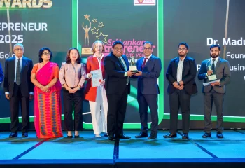 PBSS Group Chairman Dr. Madura Gamanayake Wins National & Provincial GOLD Award  in the Large Business Category at the Sri Lankan Entrepreneur of the Year Awards 2025