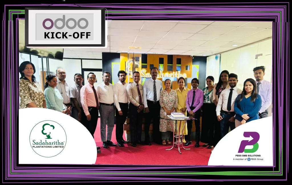 PBSS SMB Solutions kicks off a strategic Odoo ERP implementation for Sadaharitha Plantations Limited to streamline operations across 50 branches and enhance digital forestry management.