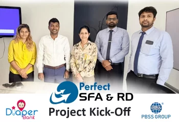 Diaper Bank and PBSS Group teams during the SAP and Perfect SFA project kickoff meeting.