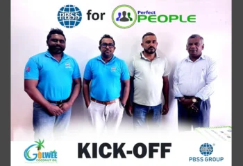 Kulasekara Oil Mills management and PBSS Group implementation team at the Perfect People HRIS kickoff meeting in Sri Lanka.