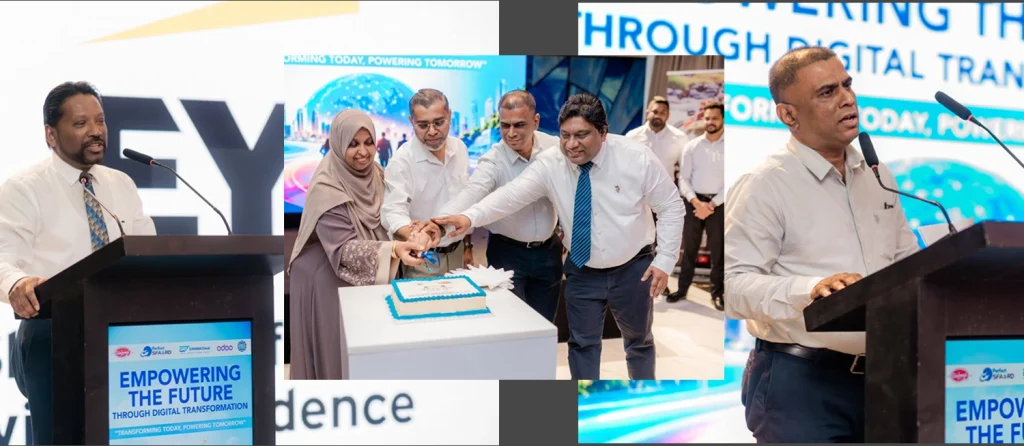 Edinborough Products, PBSS Group, SAP, and Ernst and Young project teams celebrating the SAP S4HANA Public Cloud go-live in Sri Lanka