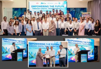 Edinborough Products, PBSS Group, SAP, and Ernst and Young project teams celebrating the SAP S4HANA Public Cloud go-live in Sri Lanka.